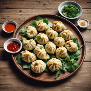 Vegetable Momos (Steamed/ Fried)